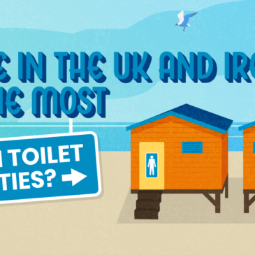 ¿En qué lugar del Reino Unido e Irlanda hay más playas con servicios higiénicos?